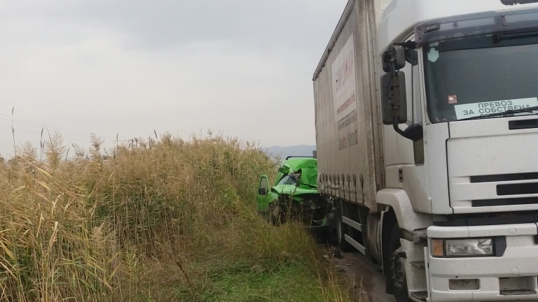 Катастрофа на Околовръстния път в София затрудни движението