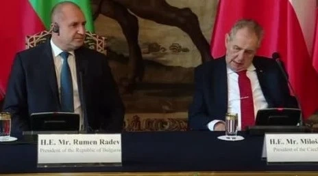 Земан и Радев се обединиха около нуждата от единен отговор на НАТО срещу Русия
