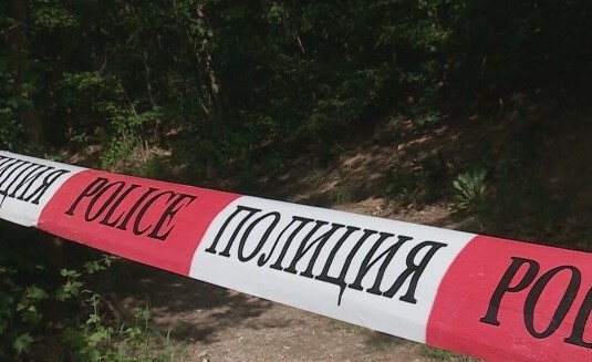 Гробарят Георги Енев, който беше арестуван заради откритите човешки останки