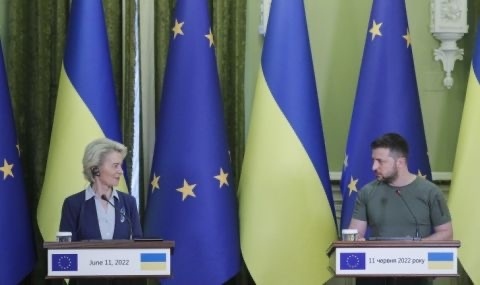 Урсула фон дер Лайен: Украйна има още много да направи, за да изпълни критериите на ЕС