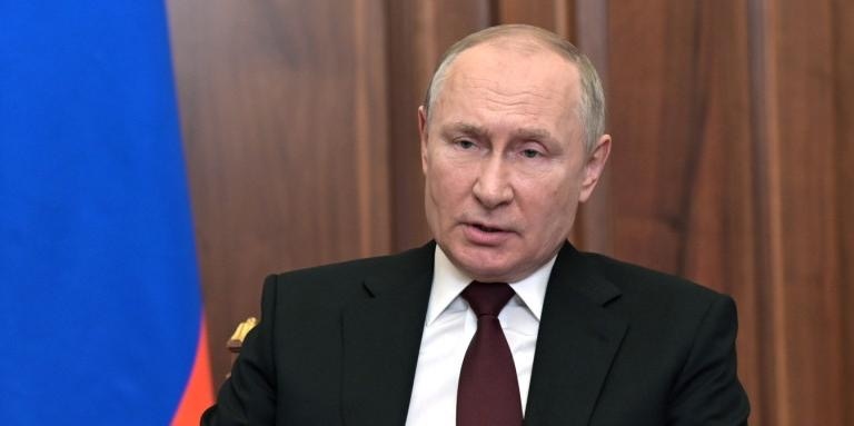 Руският президент Владимир Путин днес произнесе реч на Международния икономически