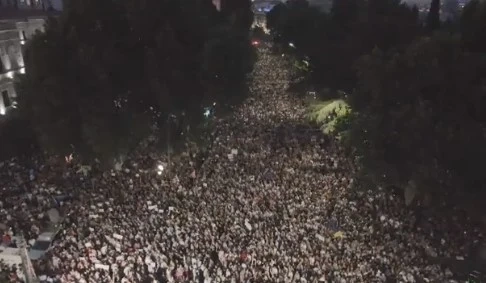 Огромен исторически митинг за ЕС в Грузия, не искат Русия