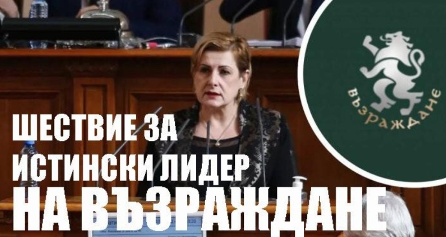 1200 излизат на протест, искат Гунчева да оглави Възраждане