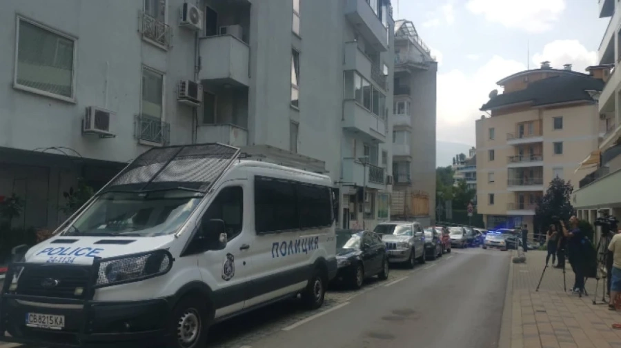 Протест на мястото на тежката катастрофа в центъра на София