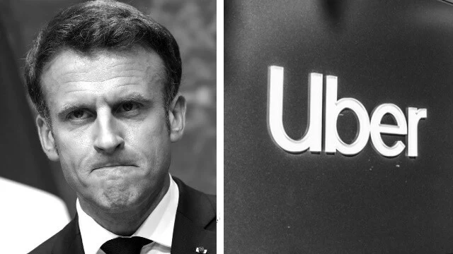 Макрон имал тайно споразумение с Uber