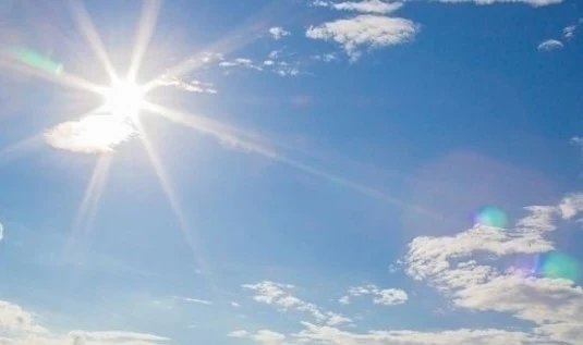 Днес слънчево с максимални температури между 31° и 36°
