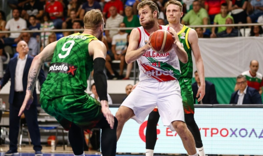 Националният ни отбор по баскетбол загуби от Чехия