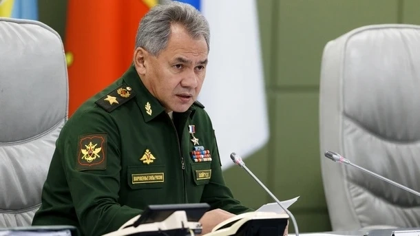 Британското военно министерство твърди, че руският министър на отбраната Шойгу е отстранен от поста