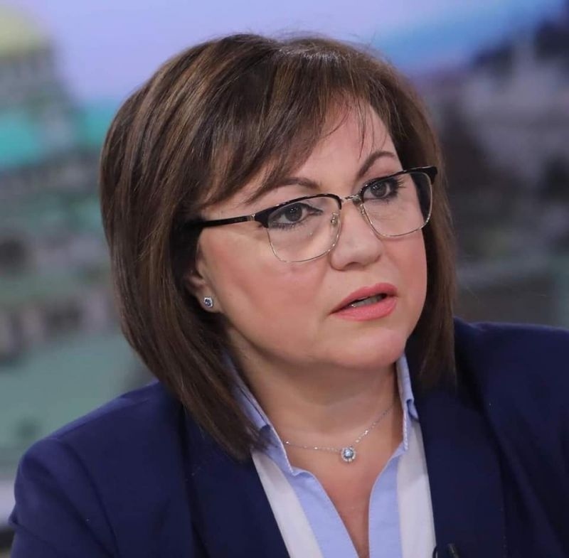 Нинова към лидерите на партии: Нека не допускаме България да бъде въвлечена във война. Няма по-висше благо от мира