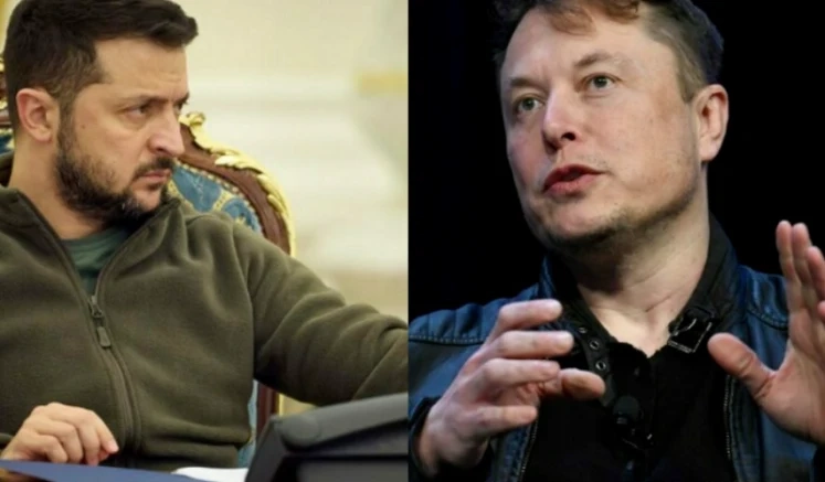 Спор в Twitter относно руската инвазия: Зеленски срещу Мъск