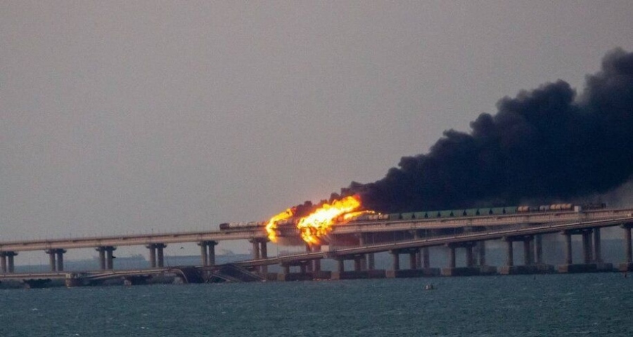 Реакции в Украйна и Русия за експлозията на Кримския мост