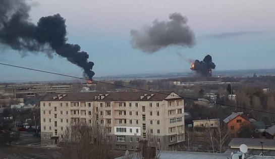 Нови руски удари е имало тази сутрин в Киев