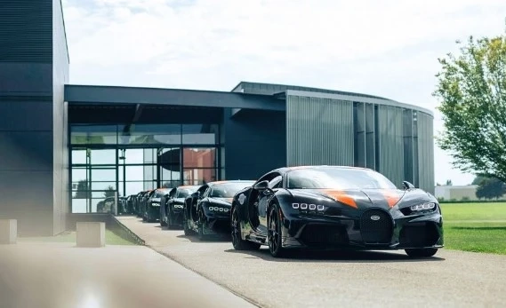 Bugatti достави рекорден брой автомобили през 2022 година, единият е у нас