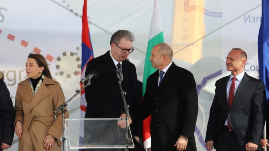Президентите на България и Сърбия дадоха начало на строителството на газовата връзка между двете страни