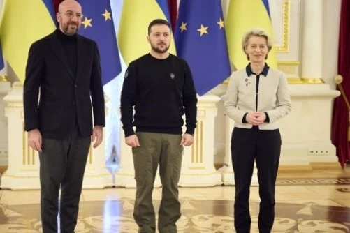 Володимир Зеленски е поканен на Европейски съвет