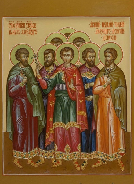 Православната църква почита паметта на мъченик Агапий и другарите му