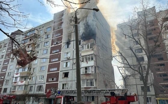 Русия удари по жилищен квартал в Запорожие