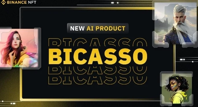Binance разширява захранвания с AI NFT генератор Bicasso