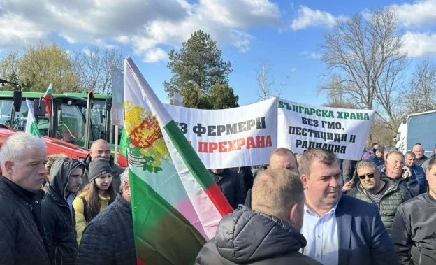 Зърнопроизводители излязоха на национален протест в страната