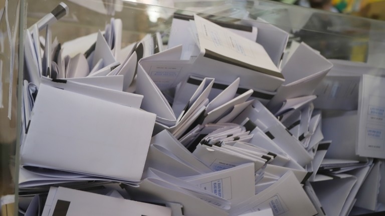 Ето къде може да видим броенето на бюлетините  