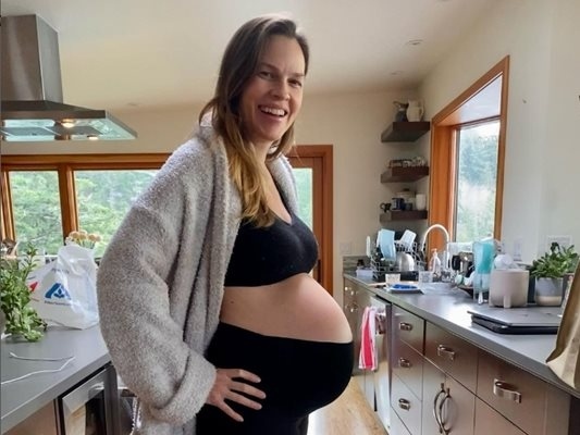 Хилари Суонк стана майка на близнаци