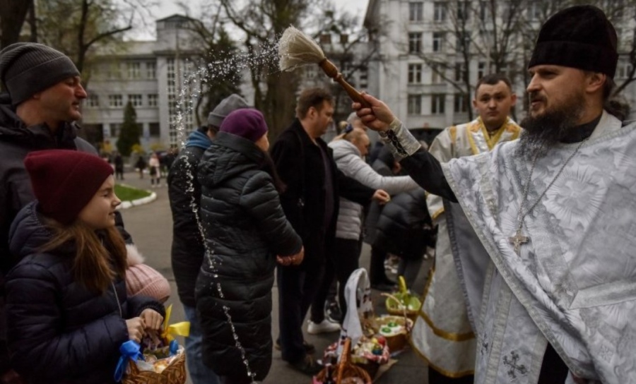 В Украйна празнуват Възкресение