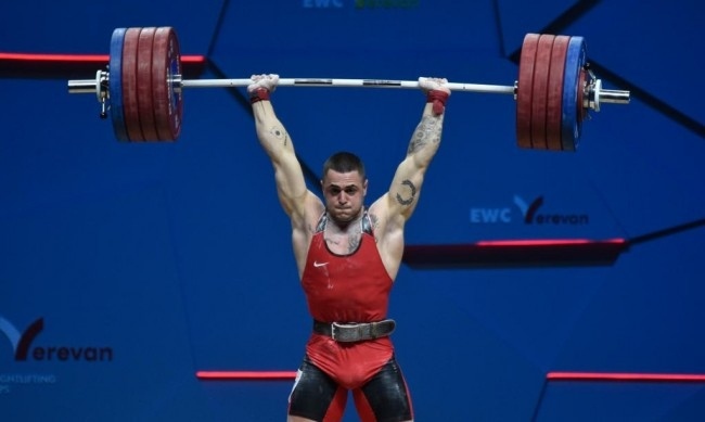 Карлос Насар е щангист №1 на Европейското в Ереван  