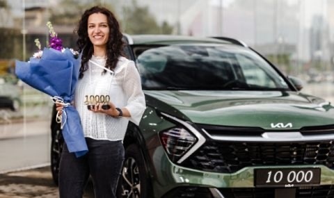 Kia Sportage достигна 10 000 продажби в България