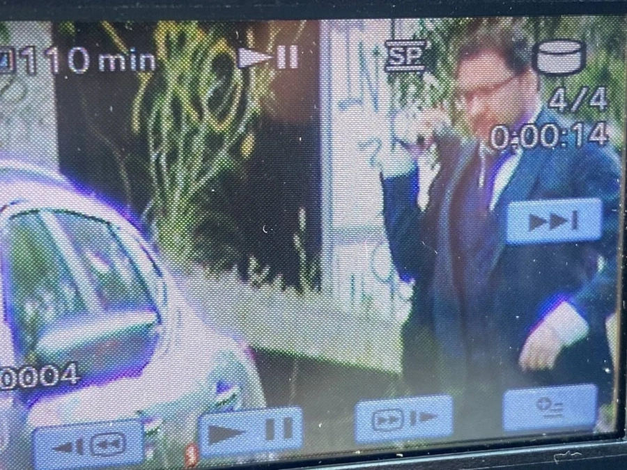 Красьо Черния на среща с човека на Бойко Борисов -  Боби Новерата