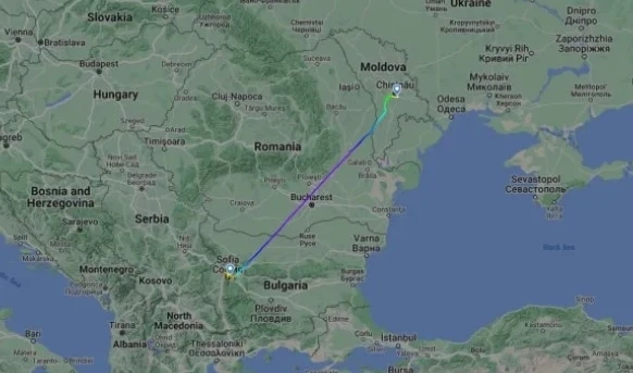 Зеленски пристига у нас малко преди обяд с правителствения AirBus