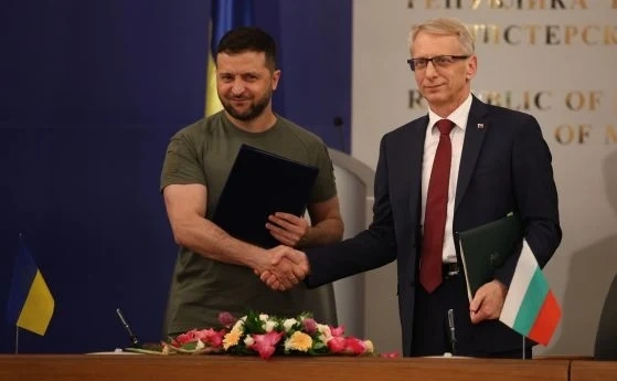 Зеленски: Благодаря ти, България
