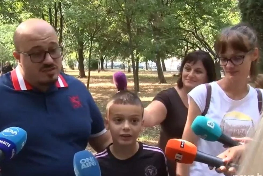 Детето, ударено от мълния, и семейството му благодариха на всички помогнали