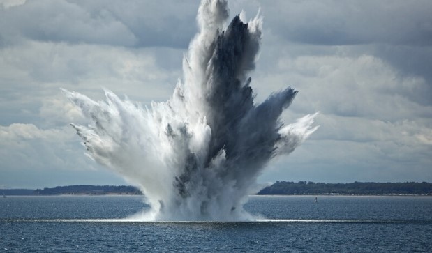 Морска мина се взриви близо до кей в Румъния