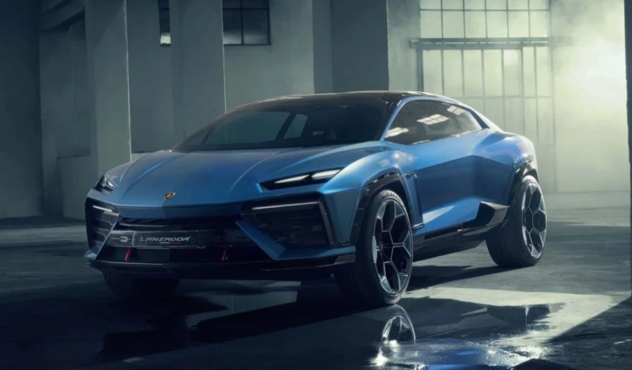Вижте първото електрическо Lamborghini