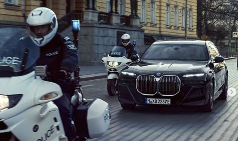 BMW избра България за реклама на най-новата си лимузина i7