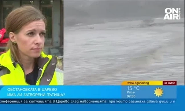 Два моста са отнесени в Царево, изграждат сглобяема конструкция 