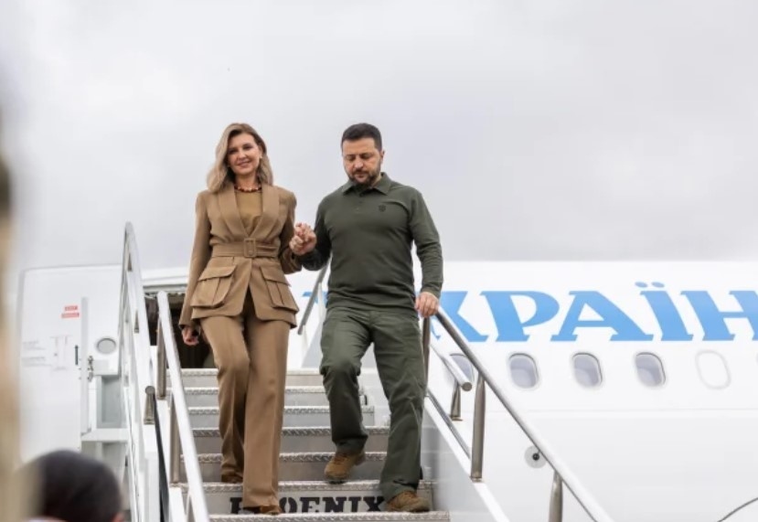 Зеленски вече е в САЩ, посети ранени украински войници