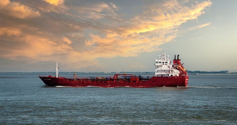 Товарният кораб Резилиънт Африка, натоварен със зърно от Украйна, е