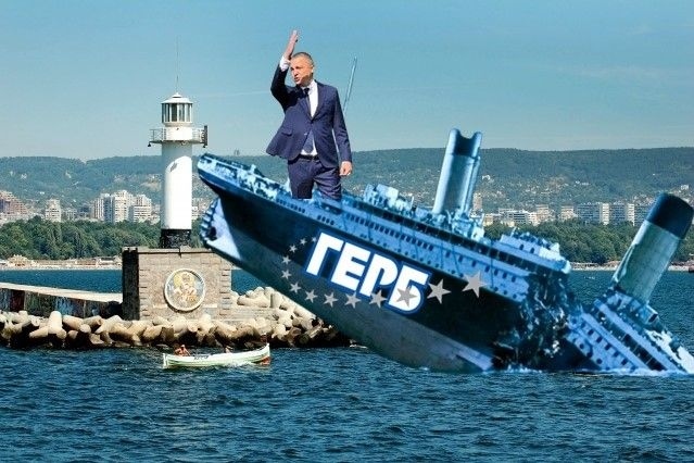 Иван Портних потапя кораба ГЕРБ във Варна