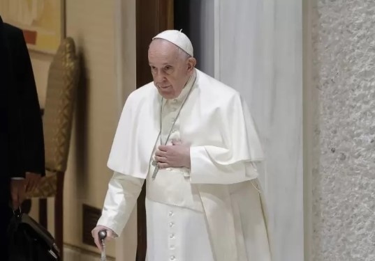 Папа Франциск каза в понеделник че не е в добро