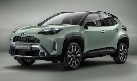 Toyota обнови най-малкия си кросоувър