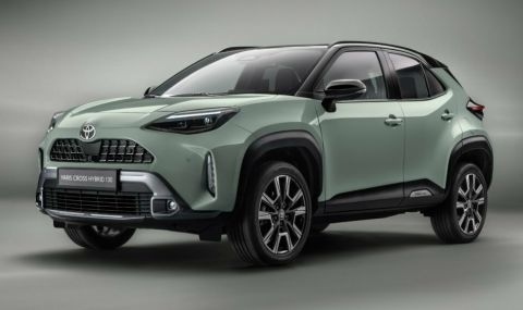 Toyota обнови най-малкия си кросоувър