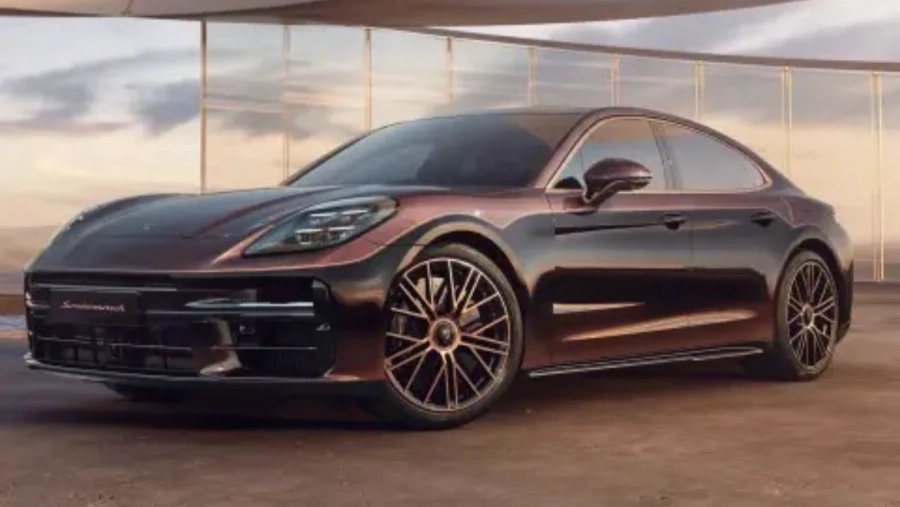 Новото Porsche Panamera ще се предлага с боя от истинско злато