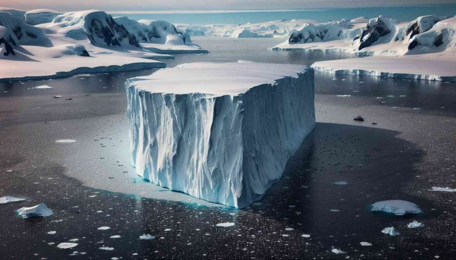Най-големият айсберг в света е застрашен от стопяване скоро