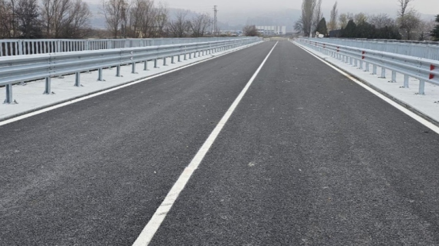 Откриха новия мост на магистрала Струма преди акт 16