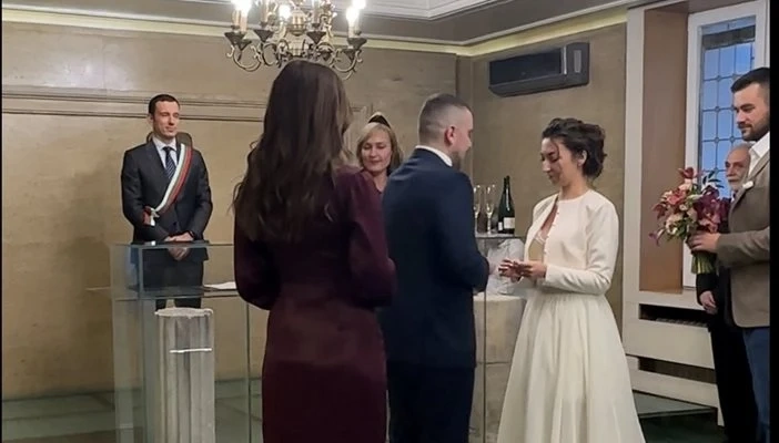 Васил Терзиев води първата си сватба 