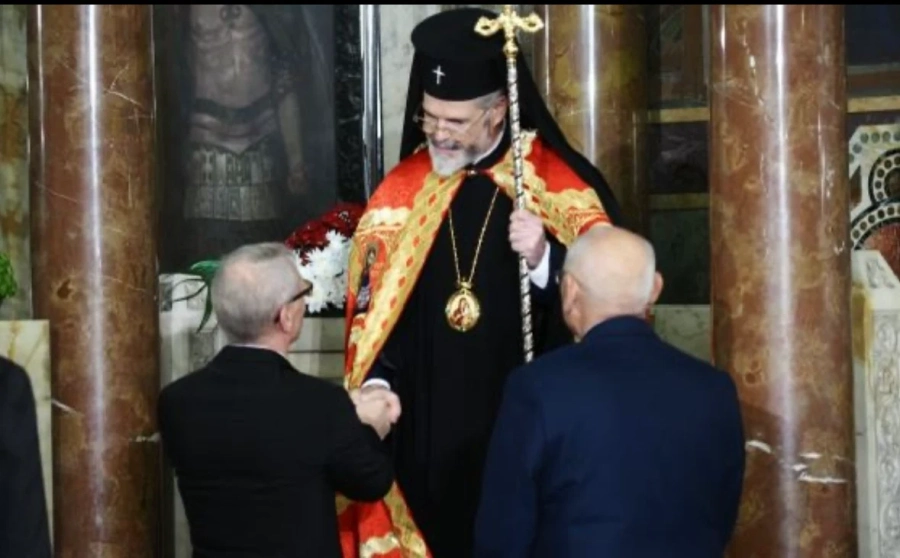 Западноевропейският митрополит Антоний води богослужението за Бъдни вечер