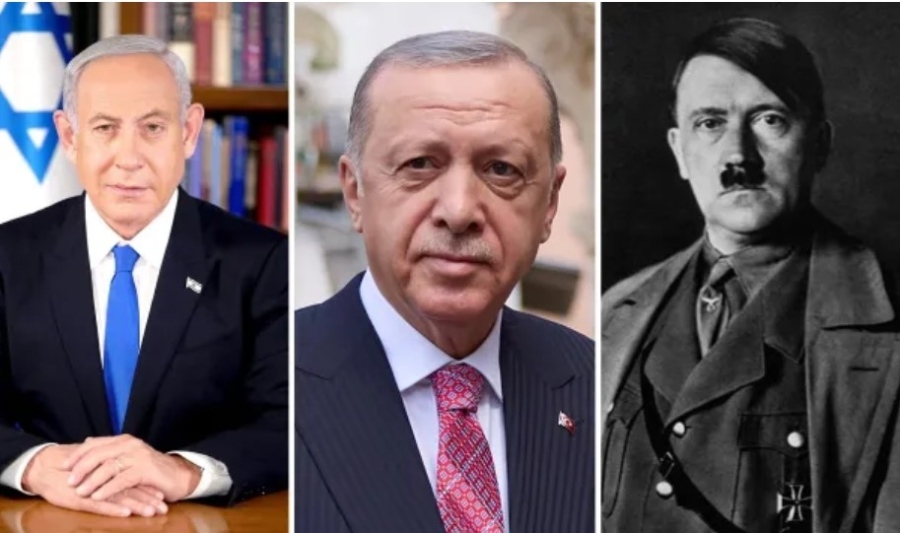 Ердоган: Нетаняху не е по-различен от Хитлер