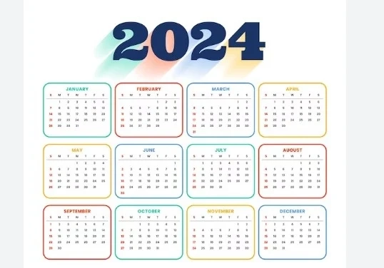 Календарът за 2024 г. си съвпада перфектно с календара за 1996 г.