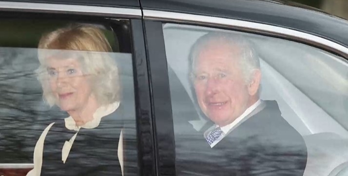 Чарлз III с първа поява след диагнозата (СНИМКИ)